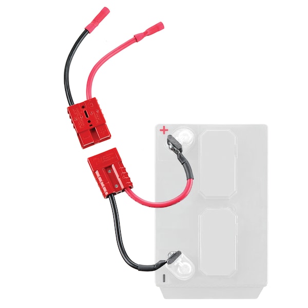 Connect-Ease Connect-Ease RCE12VBLTK Lawn Tractor and 12 Volt Trolling Motor Connection RCE12VBLTK - main